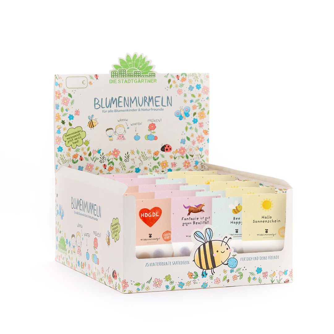 Tray mit 40 Pergaminbeuteln 8 Sorten á 5 Stück